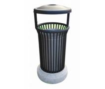 Bombe Kapaklı Beton Çöp Kovası /BÇ01