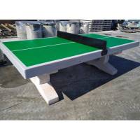 Beton Pinpon Masa Modeli Yeşil Renk
