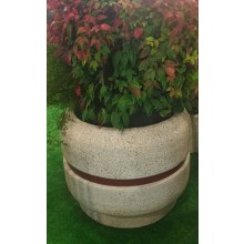 60 CM. Beton Çiçeklik Modeli -