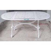 75X150 CM. ALÜMİNYUM DÖKÜM OVAL BAHÇE YAZLIK MASA MODELİ MS33