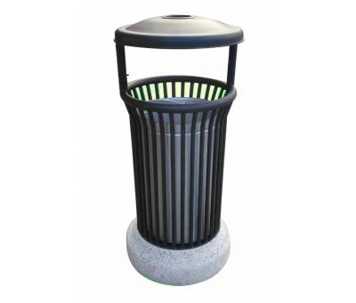 Bombe Kapaklı Beton Çöp Kovası /BÇ01