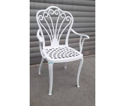 Beyaz Renk Kollu Tavus Kuşu Modeli Sandalye - SN09